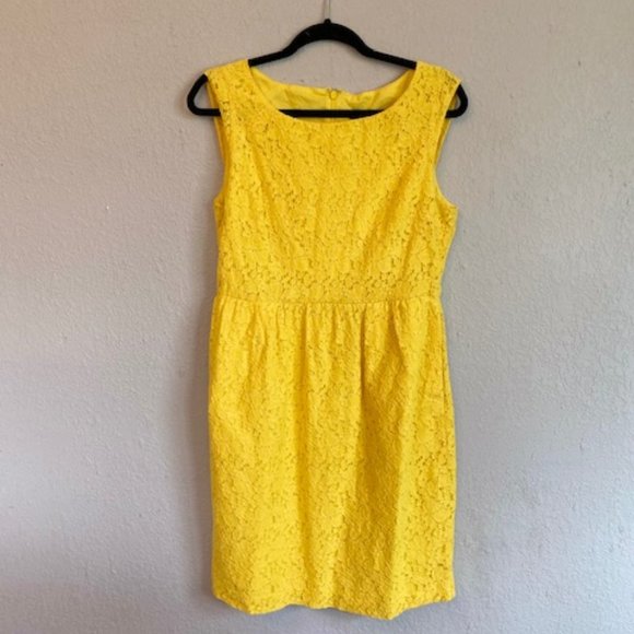J. Crew Dresses & Skirts - J Crew - Yellow Spring Midi Dress